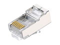 Konektor stíněný RJ45 CAT5E/UTP (Solarix, CZ)