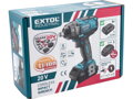 Rázový aku utahovák SHARE20V Li-Ion, 250Nm, Brushless (Madal Bal a.s., CZ)