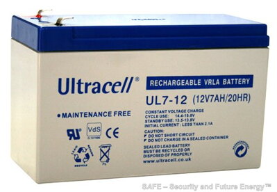 AKU UL7-12 F1 (Ultracell, U.K.)