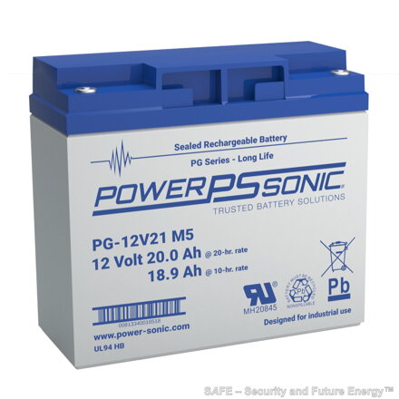 PG-12V21 B (PowerSonic, U.K.)