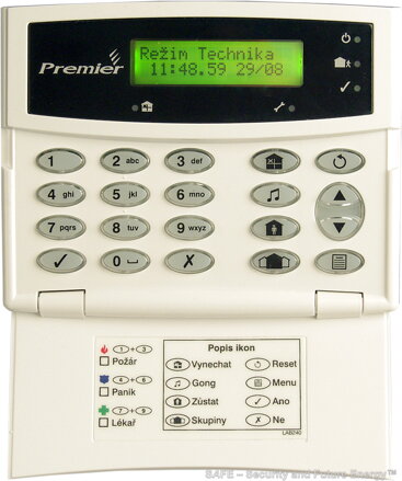 PREMIER LCD (Texecom, U.K.)