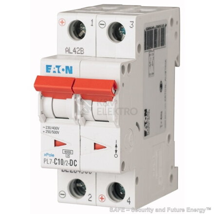  PL7-250V DC/10A/2 (EATON, CZ)