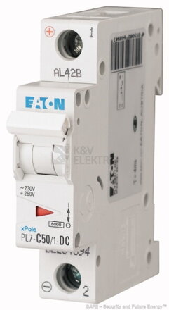 PL7-250V DC/50A (EATON, CZ) 