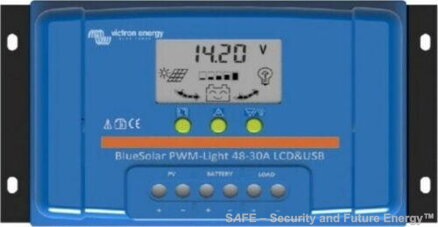  BS PWM-Light 12/24-30A USB&LCD (Victron, NL)