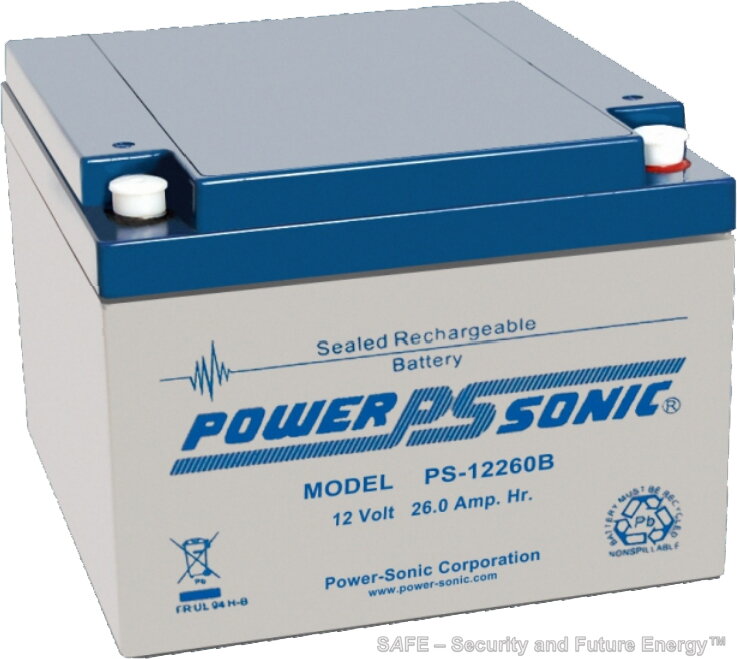 PS-12260 VdS (PowerSonic, U.K.)