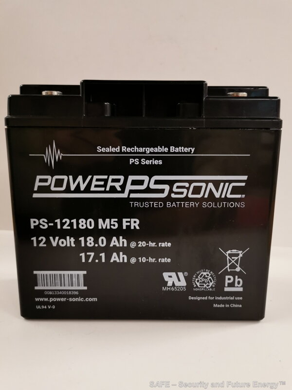 PS-12180 V0 (PowerSonic, U.K.) PS-12180 V0 (PowerSonic, U.K.)