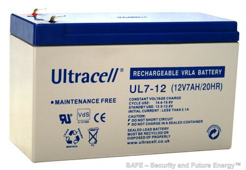 UL7-12 F1 (Ultracell, U.K.)