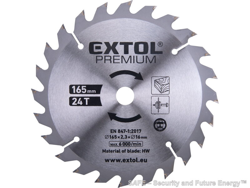 Pilový kotouč SK, 165x1,4x16mm, 24T (Madal Bal a.s., CZ) Pilový kotouč SK, 165x1,4x16mm, 24T (Madal Bal a.s., CZ)