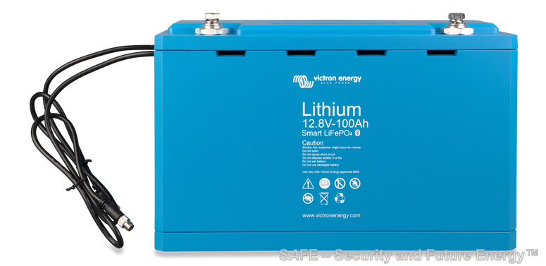 LiFePO4 12,8V/100Ah BMS-Smart BT (Victron, NL) LiFePO4 12,8V/100Ah BMS-Smart BT (Victron, NL)
