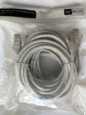 Patch kabel Cat.6e/2m (WBOX Technologies, EU-ASIA)