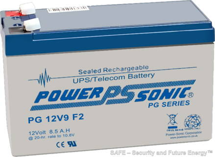 PG-12V9 F2 (PowerSonic, U.K.)