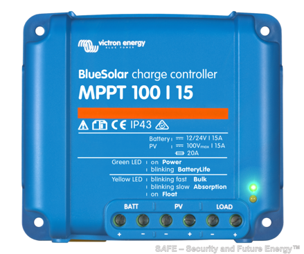 BlueSolar MPPT 100/15 (Victron, NL)